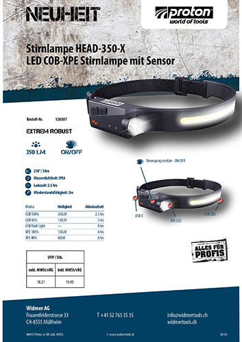 Proton Stirnlmape HEAD 350-X