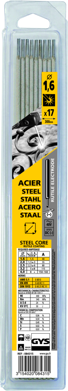 Stabelektroden (MMA)