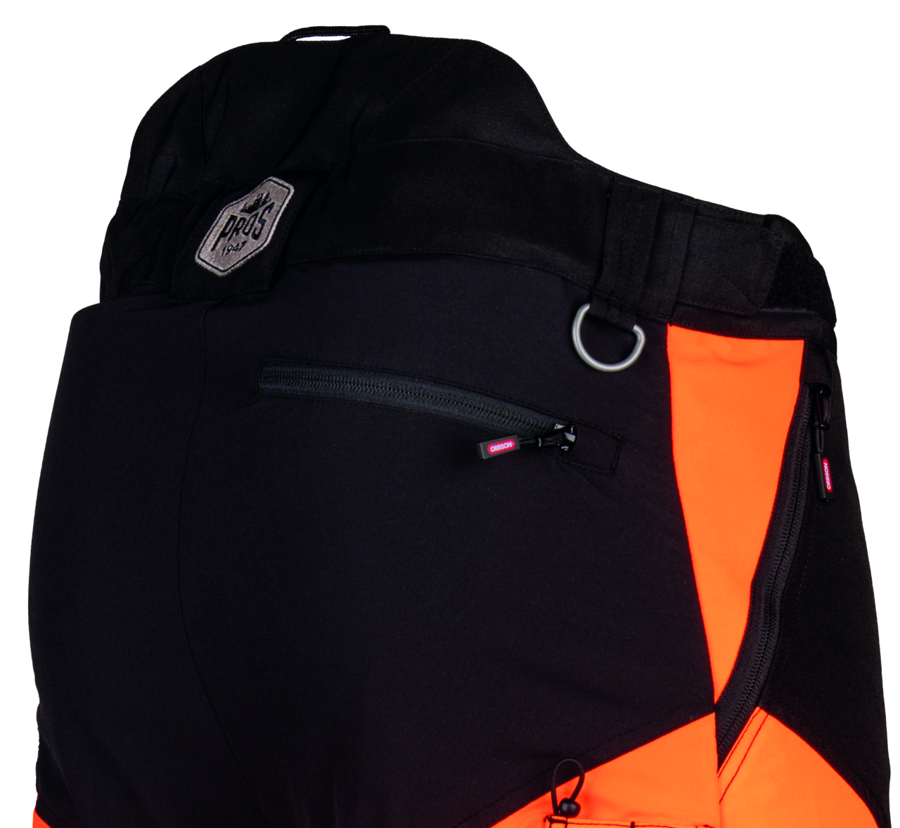 Schnittschutzhose Oregon ForestXFiber orange/schwarz Gr. M
