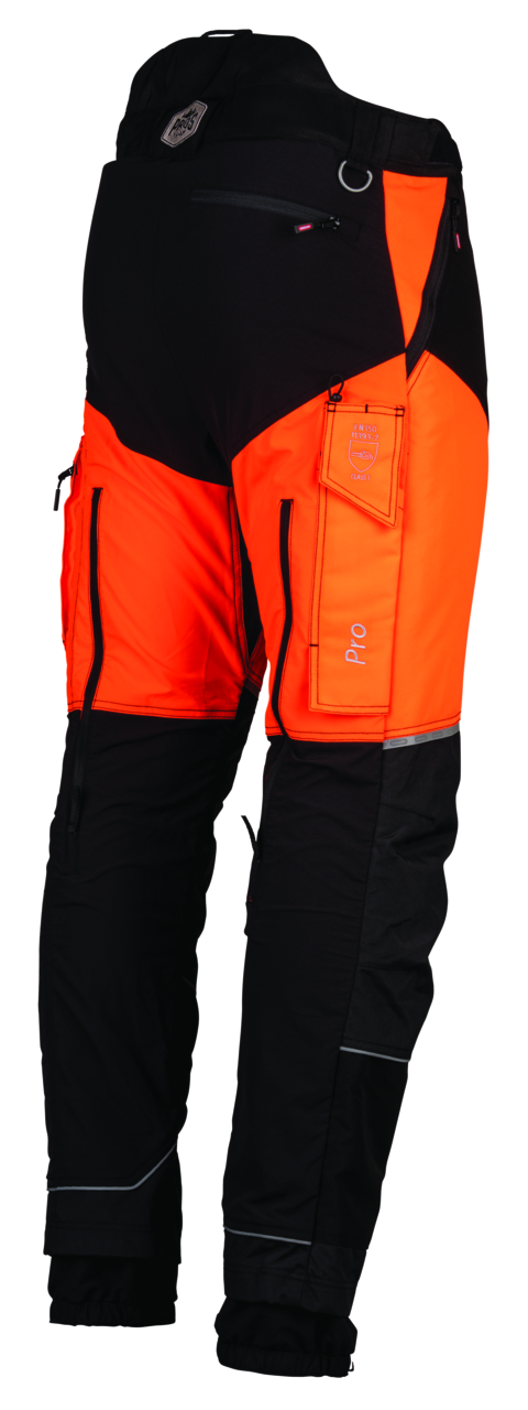 Schnittschutzhose Oregon ForestXFiber orange/schwarz Gr. M