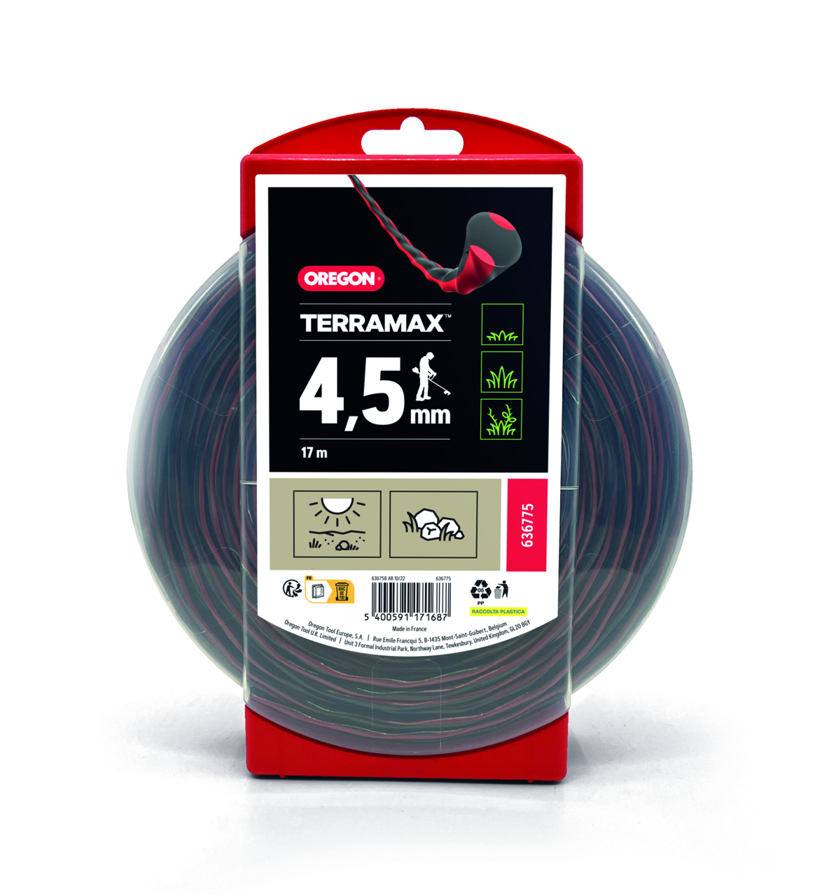 Faden Oregon TerraMax 4.5 mm x 17 m