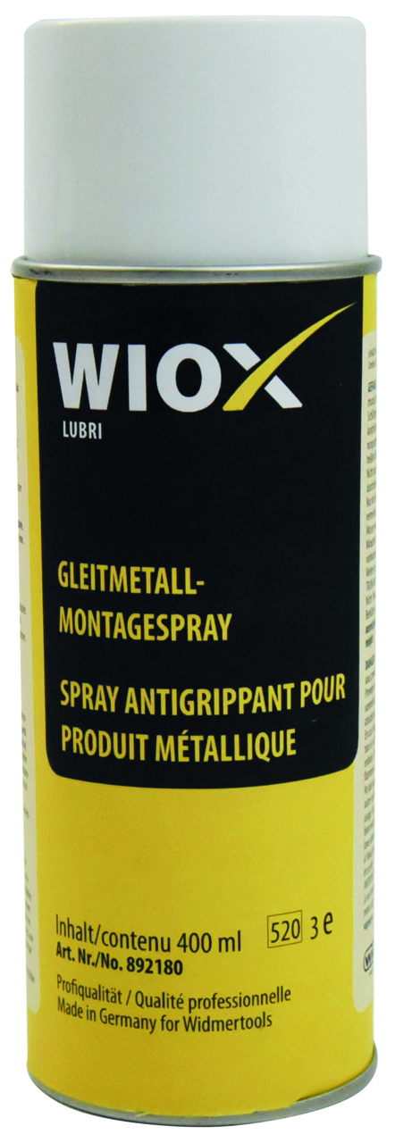 Gleitmetall-Montagespray Wiox