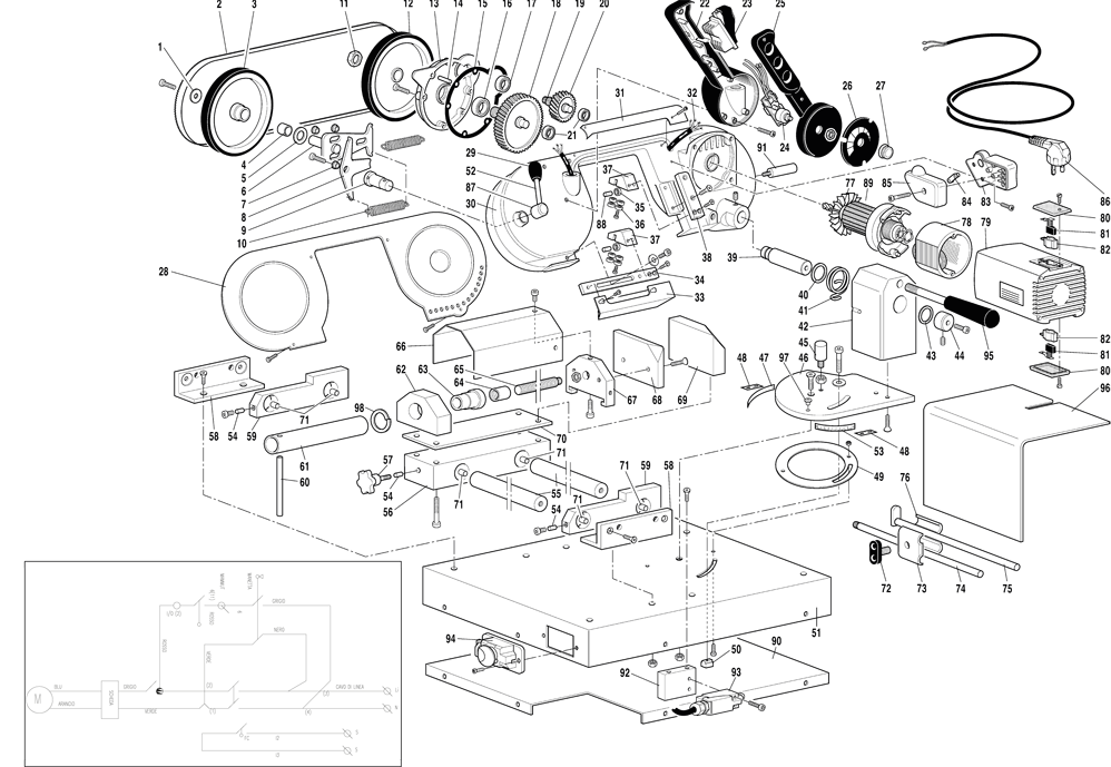 Metallbandsäge Marpol 91