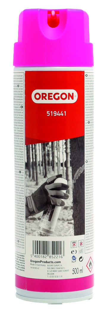 Forstmarkierspray Oregon pink fluoriszierend, Dose à 500 ml