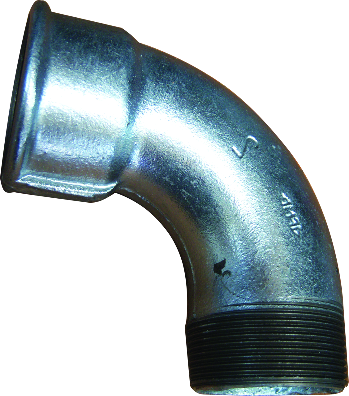 Rohrbogen lang Hydrostar 90°, 2",  verzinkt