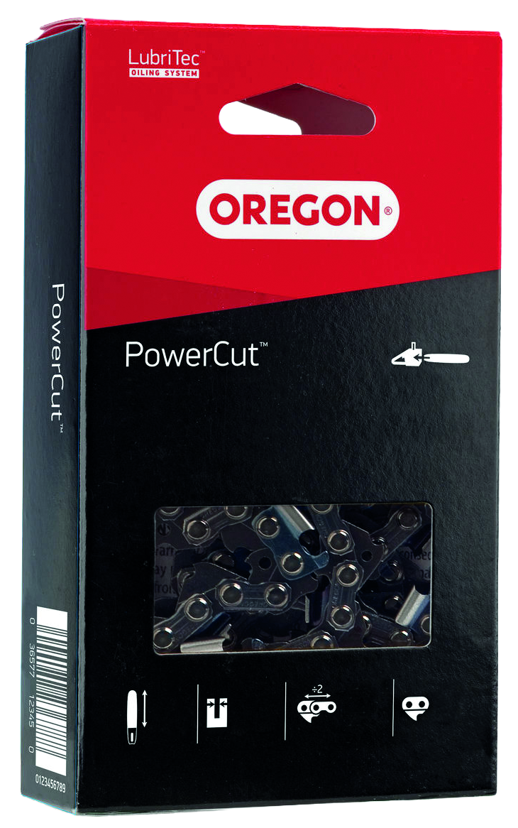 Kette Oregon .325", 1.6 mm, 67 Treibglieder, PowerCut, Vollmeissel