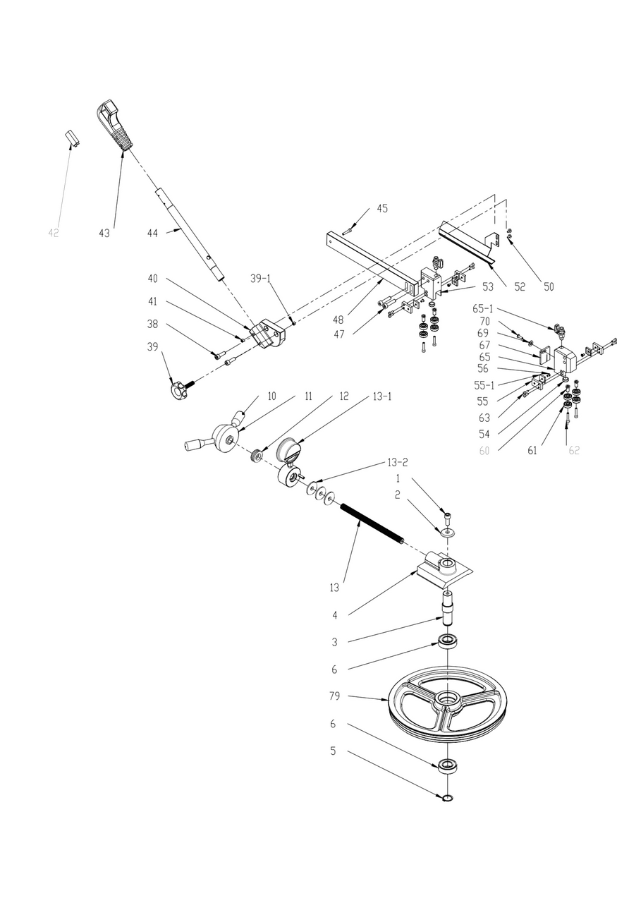 Scie à ruban à métaux Proton BSS-260VT