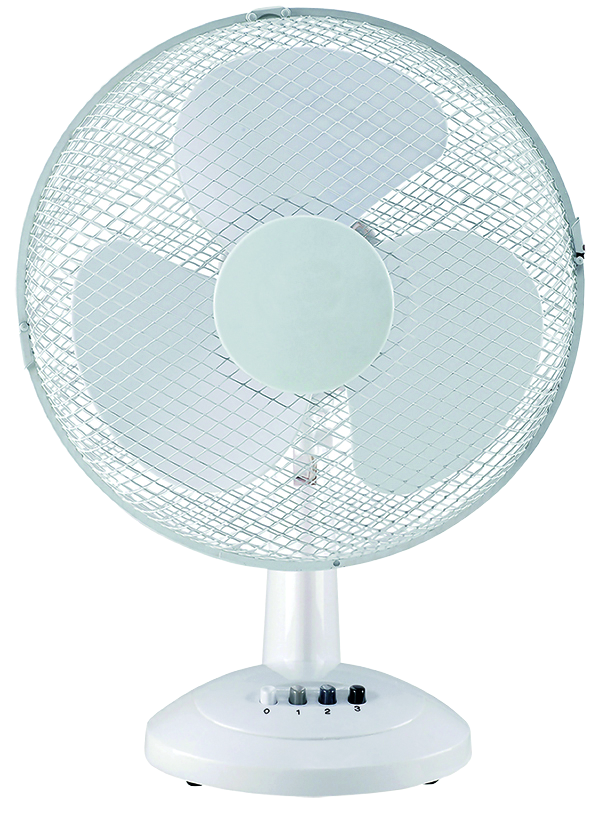 Tischventilator Rockair TV-30, weiss D= 30 cm