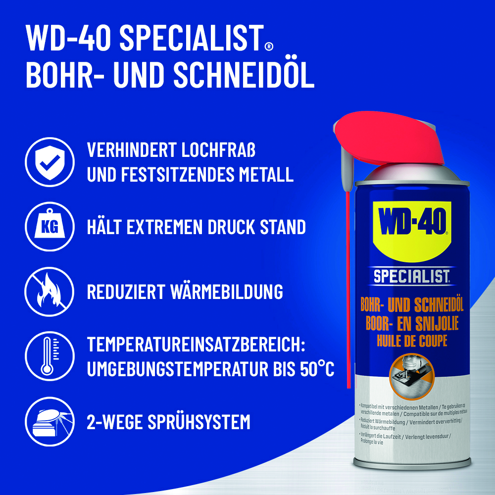 WD-40 Specialist 400ml Bohr- & Schneidöl