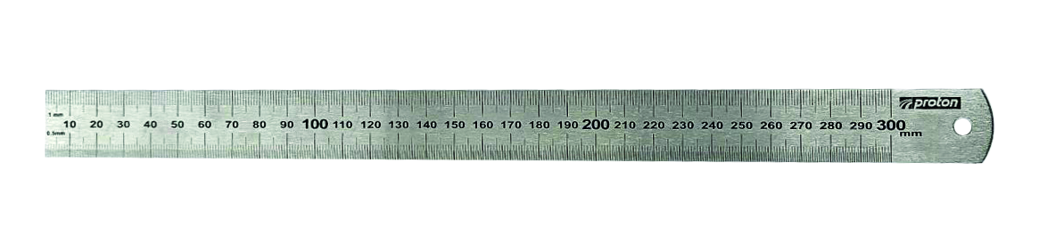 Stahl Massstab Proton, 300 mm