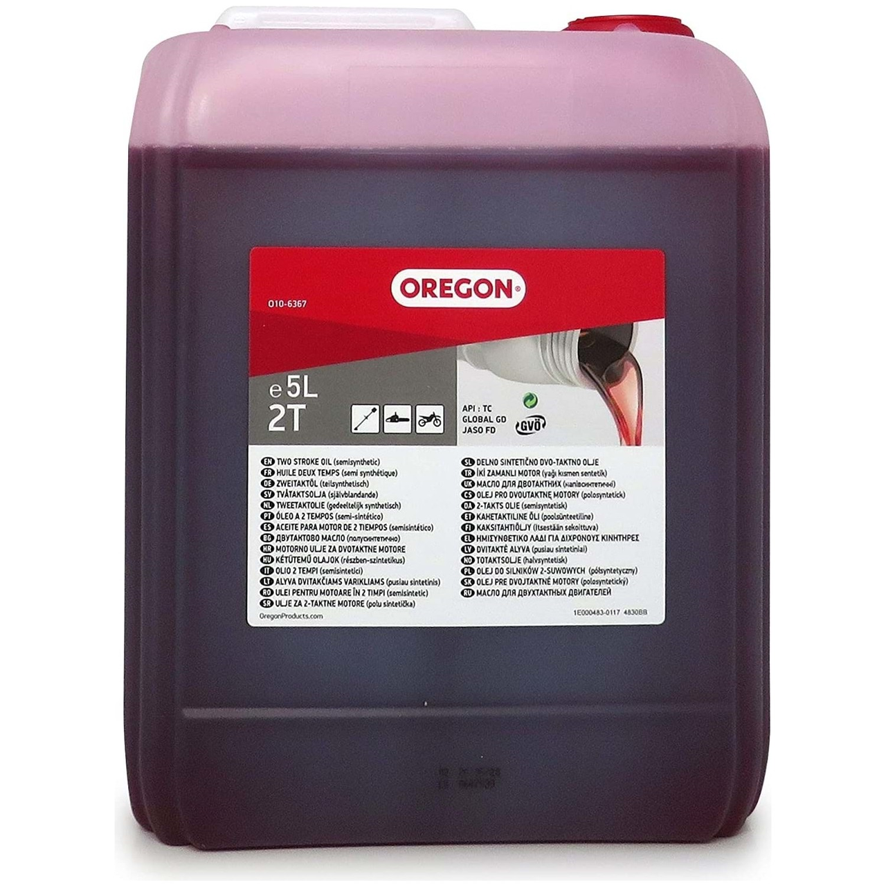 Öl 2-Takt Oregon, 5 L Kanister