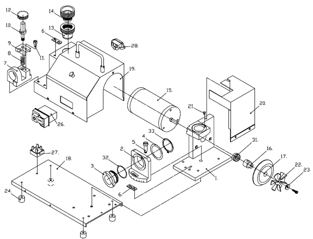 Metallbohrer-Schärfgerät Proton MBS-13M