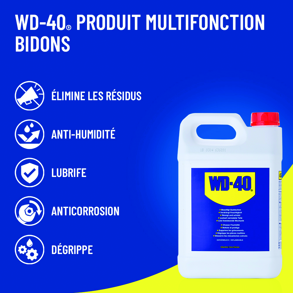 WD-40 Multifunktionsprodukt 5 Liter Kanister