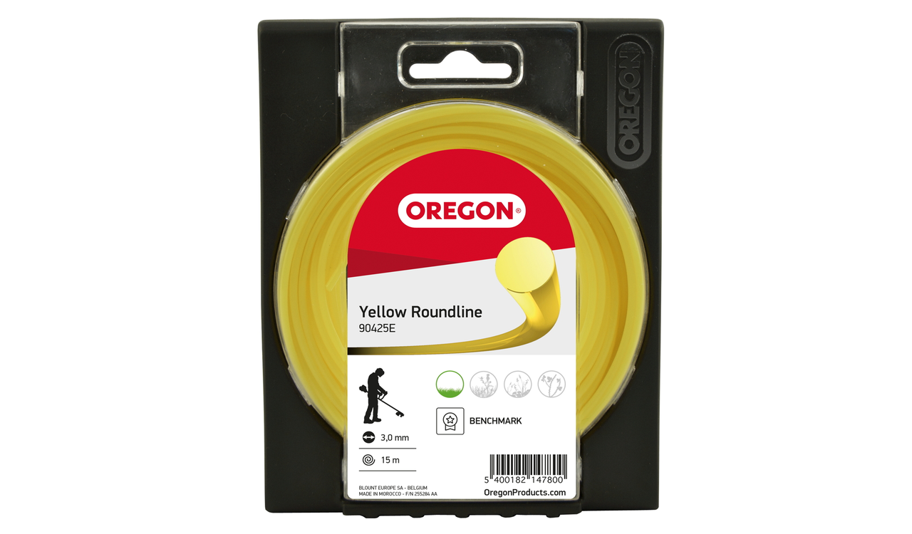 Faden Oregon gelb rund 1.7 mm x 15 m