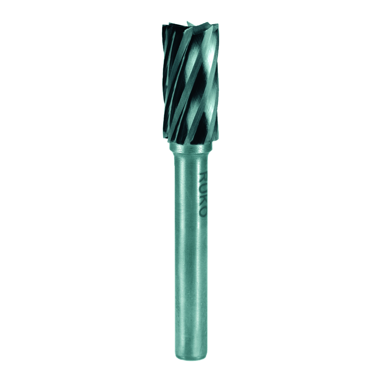 Fraise carbure, forme B, cylindrique (ZYAS) Ruko avec dents en bout, Ø 12,0 mm -