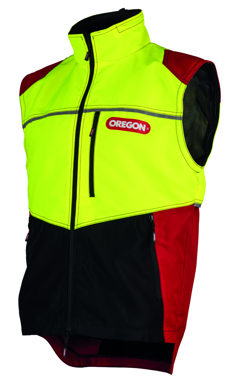 Forstjacke Oregon Protect Pro rot/gelb Gr. L