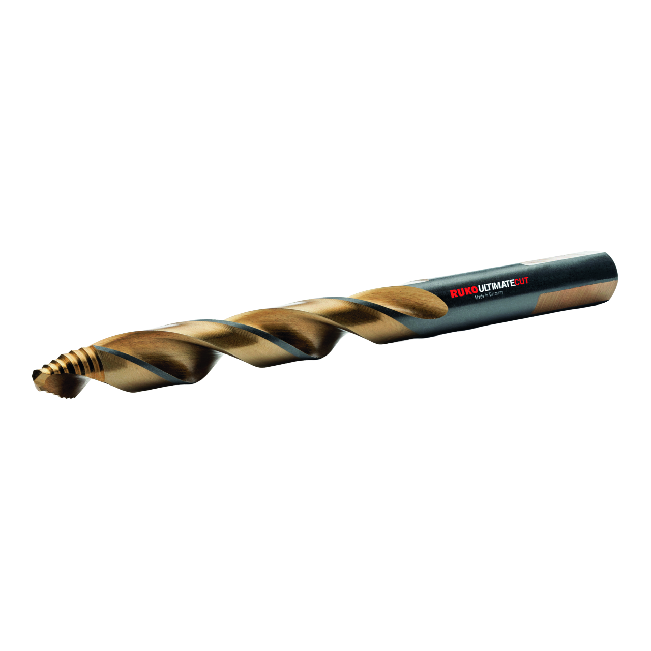 ULTIMATECUT Spiralbohrer Ruko-Satz HSS-Co 5 DIN 338 FLOWSTEP® Spitze 3-Flächensc