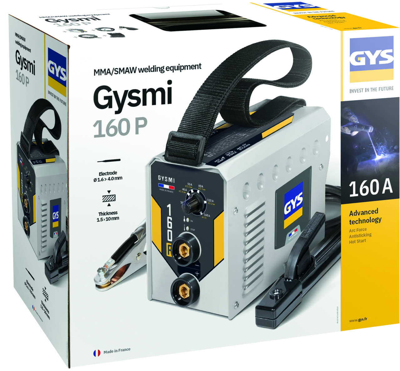Inverter-Schweissgerät GYS Gysmi 160P