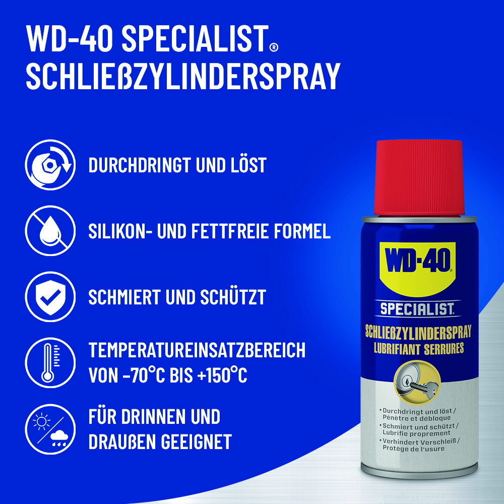 WD-40 Specialist 100ml Schliesszylinderspray