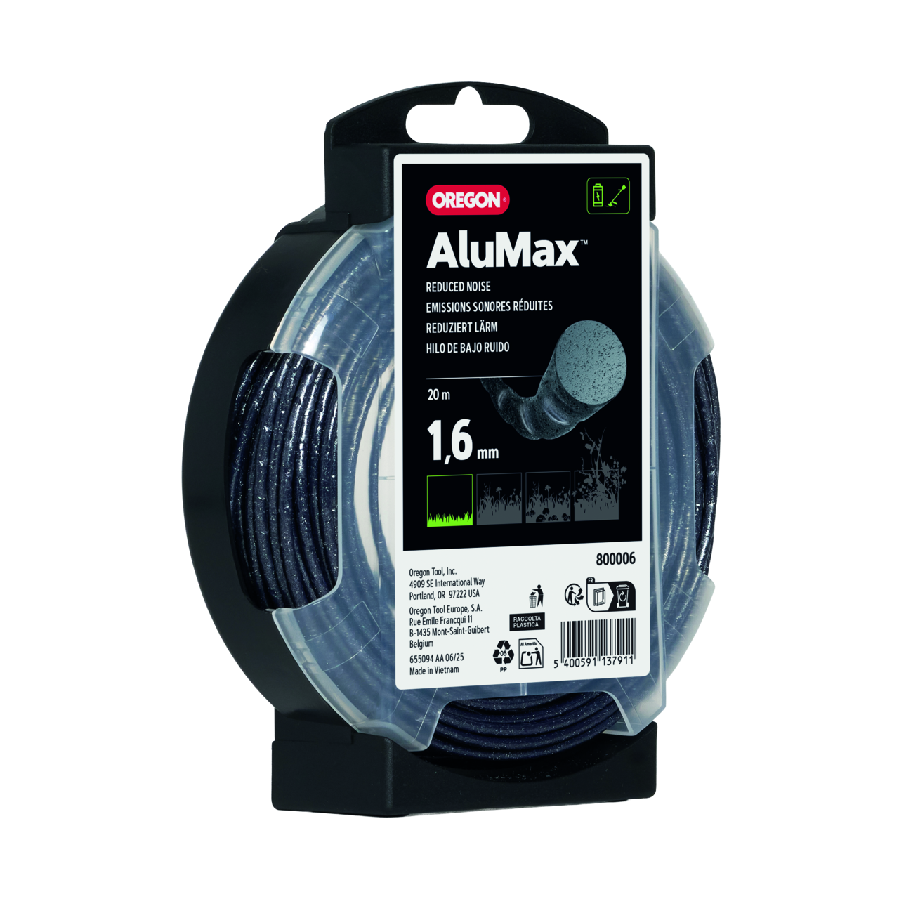 Faden Oregon AluMax Silencio 1.6 mm x 20 m