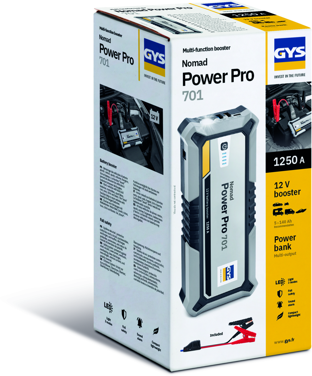Startgerät-Booster GYS Nomad Power pro 701