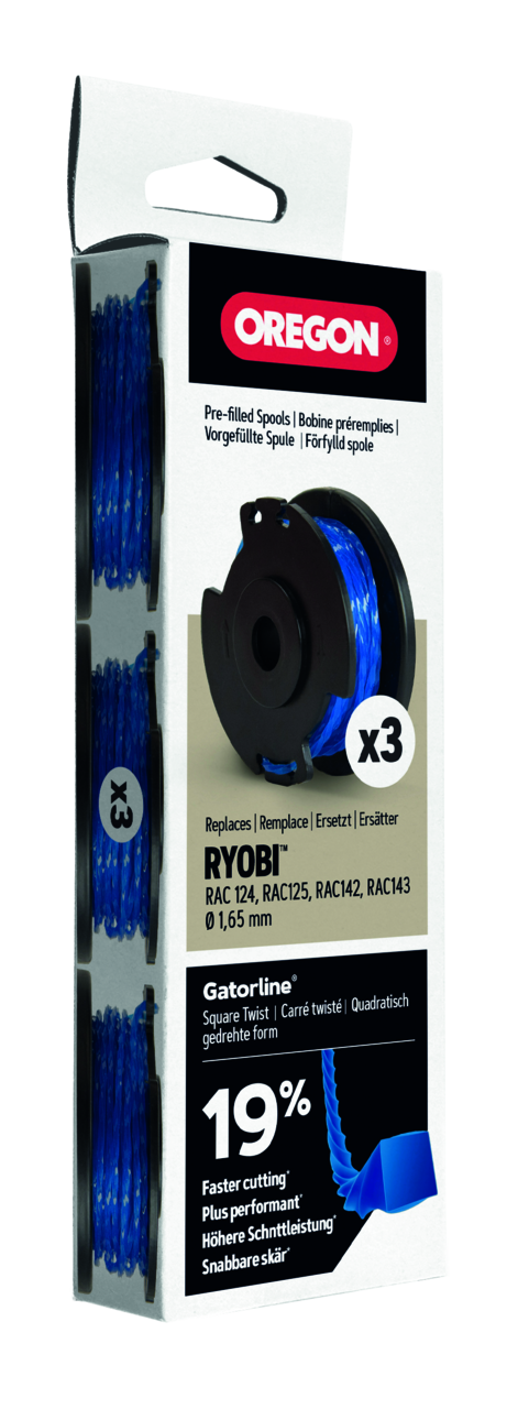 Fadenspulen Oregon Gatorline befüllt 1.65 mm