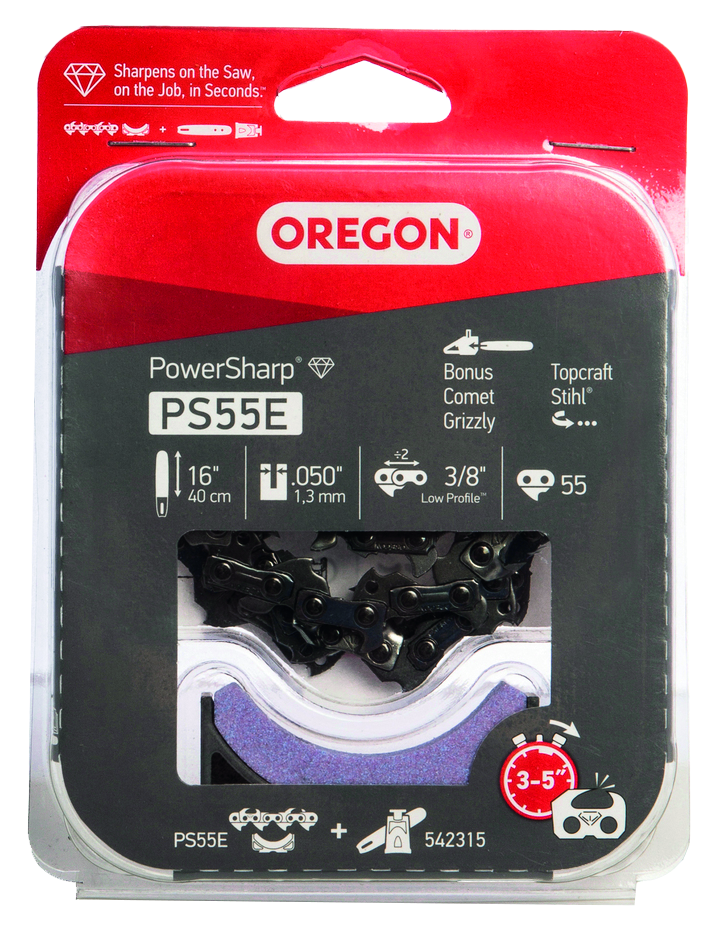 Kette Oregon 3/8", 1.3 mm, 55 Treibglieder,