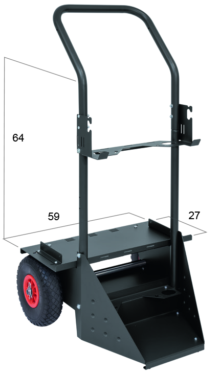 Fahrwagen GYS XL, 10 m³ / 50 l