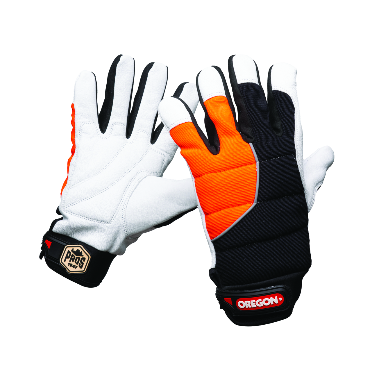 Schnittschutzhandschuhe Oregon ForestXFiber orange/schwarz Gr.M