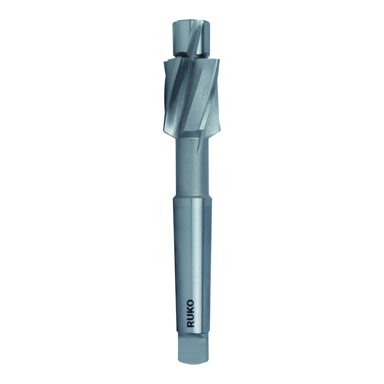 Flachsenker Ruko HSS mit Morsekegel für Gewindekernloch M20
