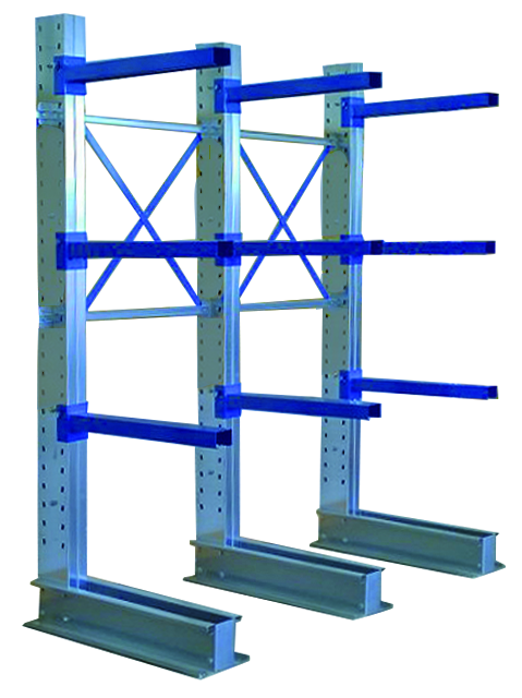 Kragarmregal-Set Widmer CL 2000x800x2500 mm
