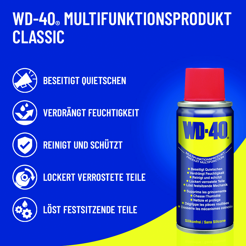 WD-40 Multifunktionsprodukt 100ml Classic