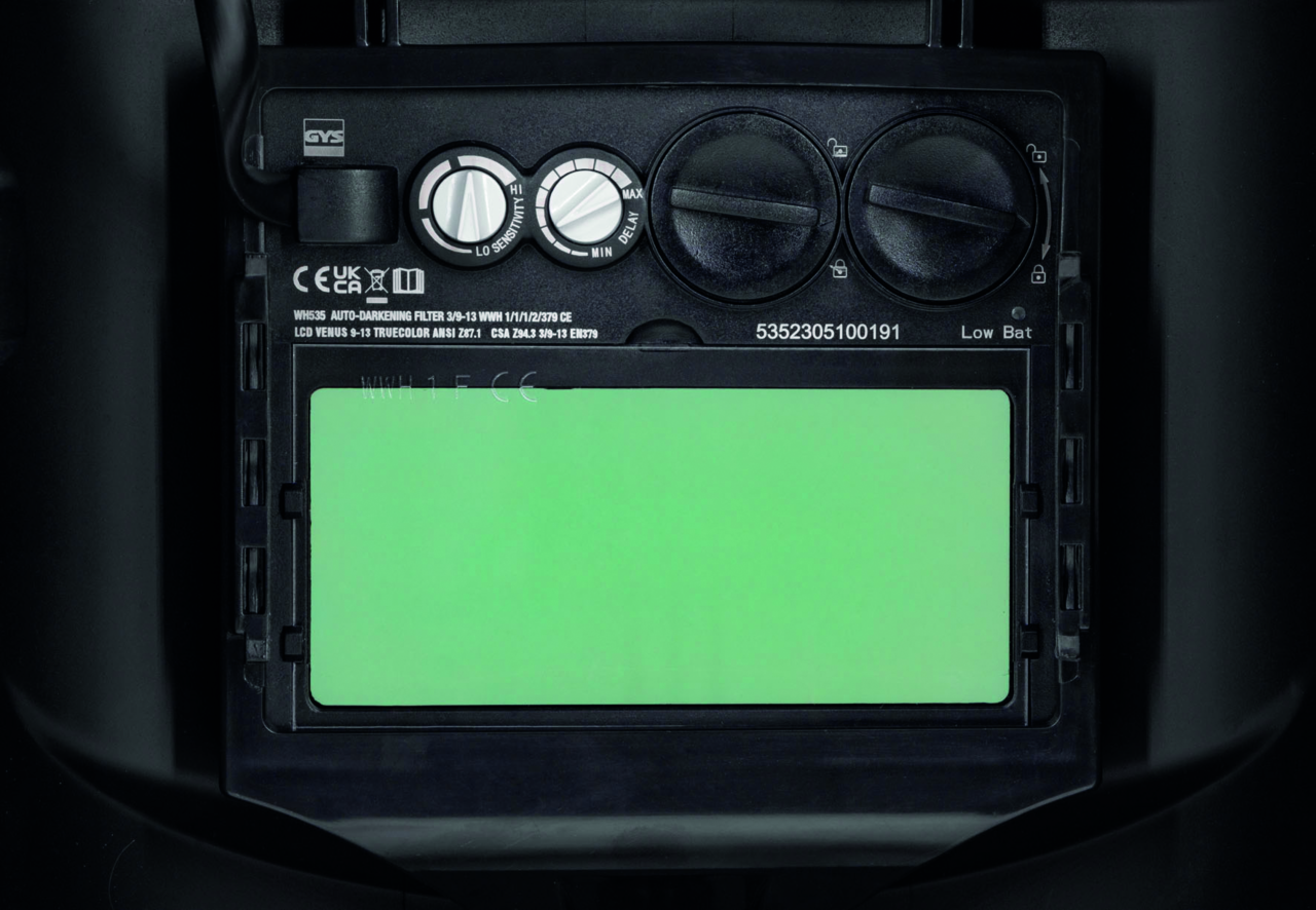 Schweisshelm GYS LCD Venus 9/13 G bones true color