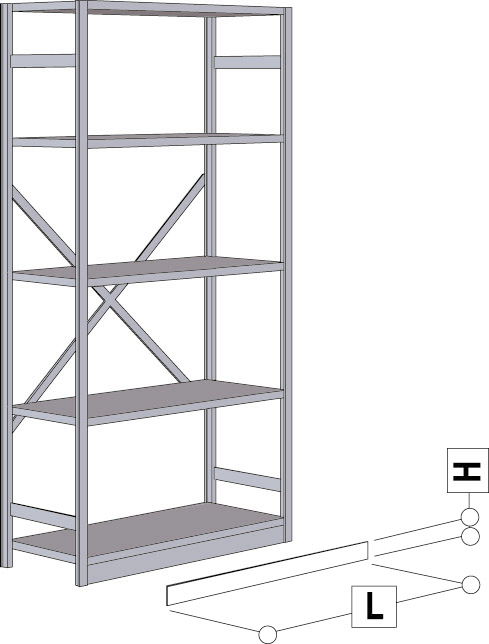 Fussleiste Zinc 1000x100 mm