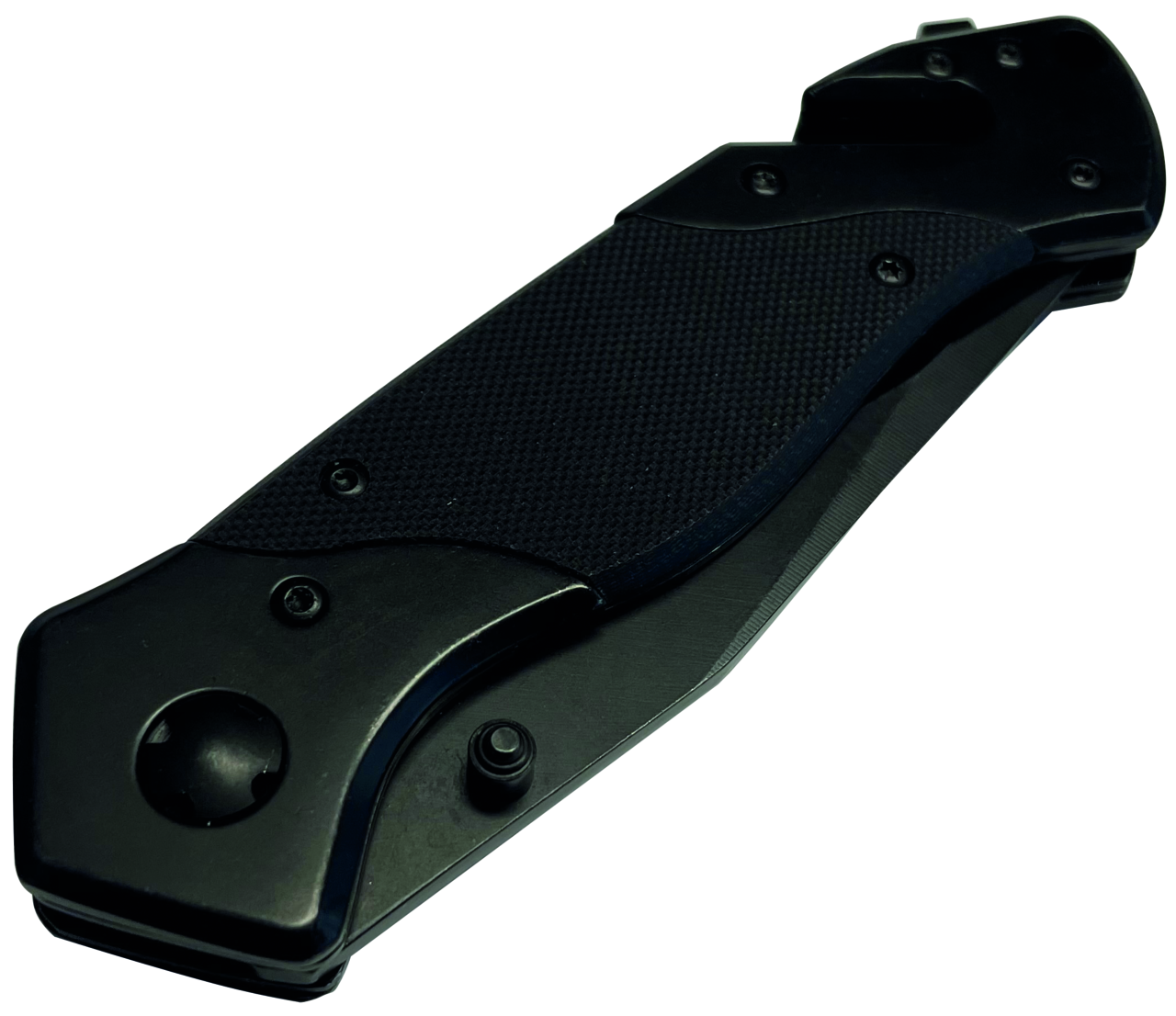 Arbeitsmesser schwarz mit 83 mm langer Klinge