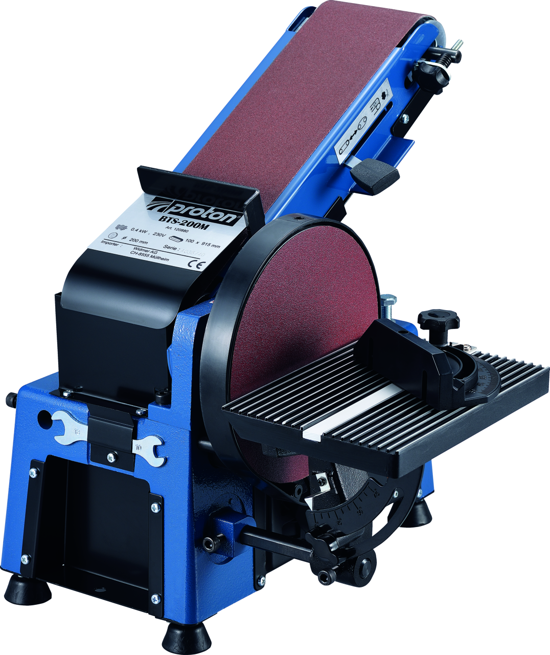 Band-Tellerschleifmaschine Proton BTS-200M