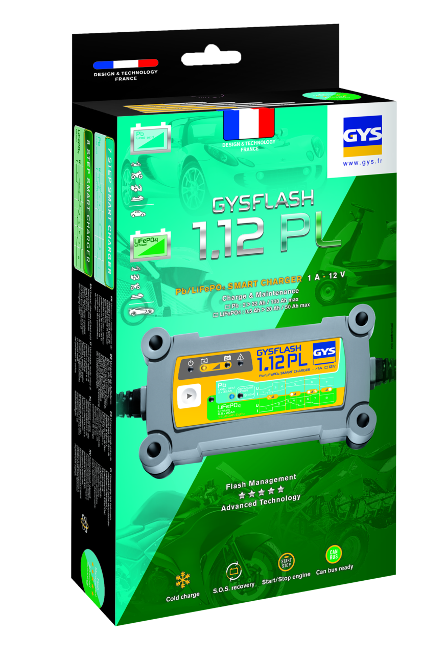Batterie-Ladegerät GYS Gysflash 1.12 PL