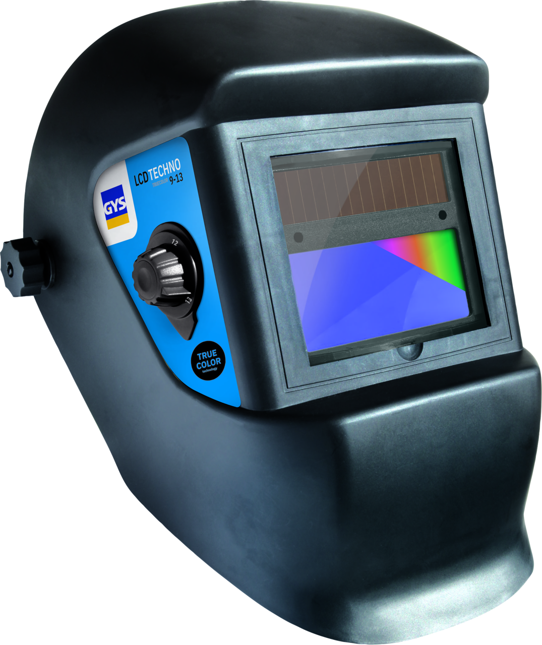 Schweisshelm GYS, LCD Techno 9/13 true color