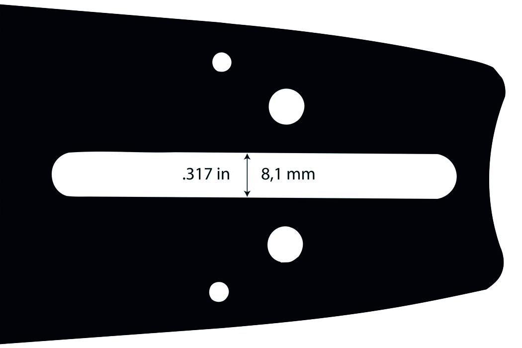 Guide-Chaîne Oregon VersaCut, longueur 45 cm, largeur de rainure 1,5 mm