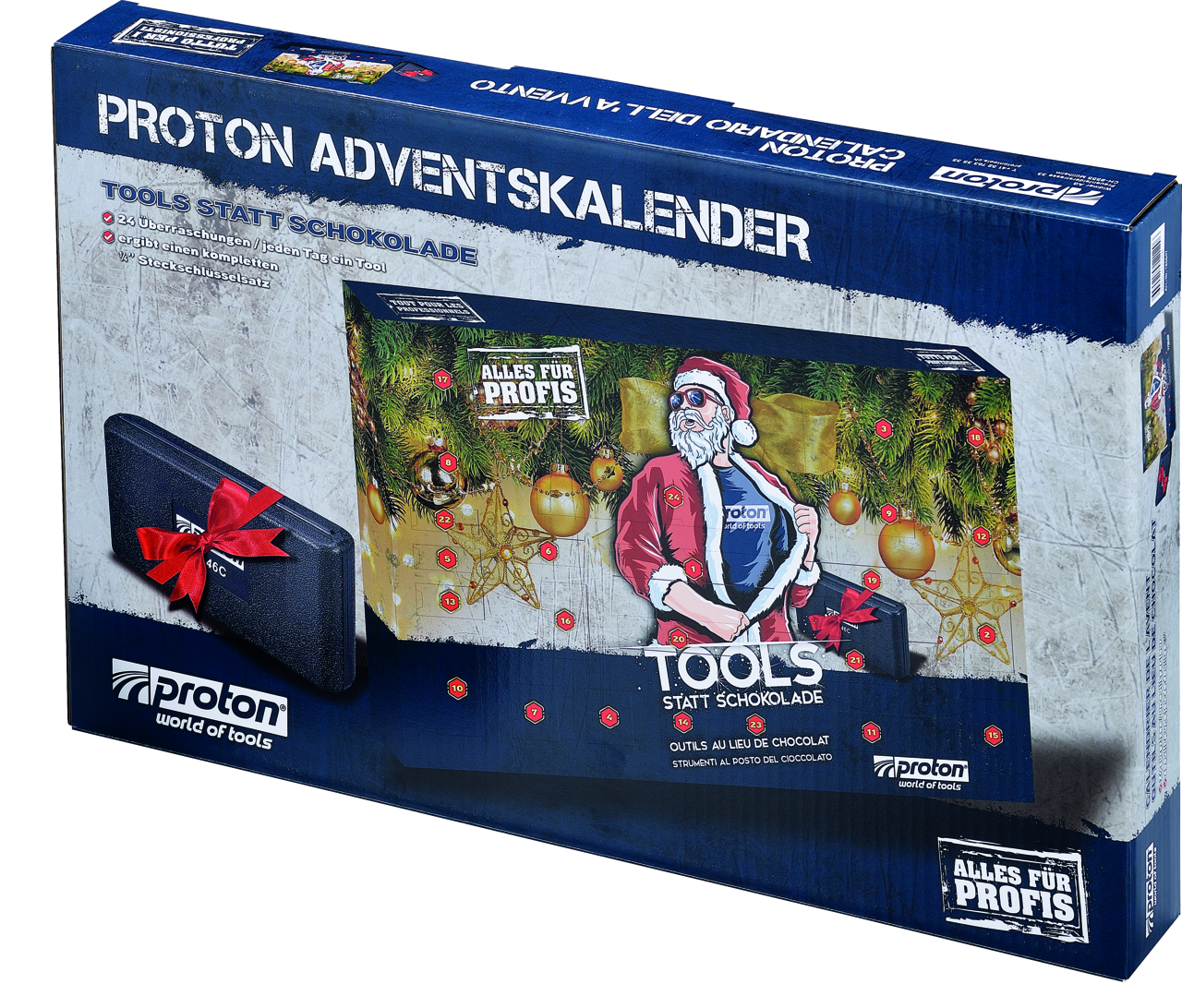 Adventskalender Proton P-46C  1/4", 46-teilig