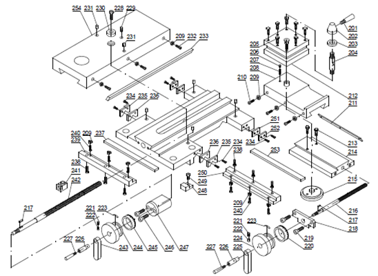 Tour à métaux Proton MDB-210VM