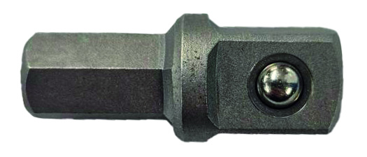 Stecknuss-Adapter Proton für Bohrmaschinen 3/8" x 5/16", 30mm