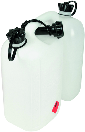 Doppelkanister Oregon ECO, transparent, 5/3 L