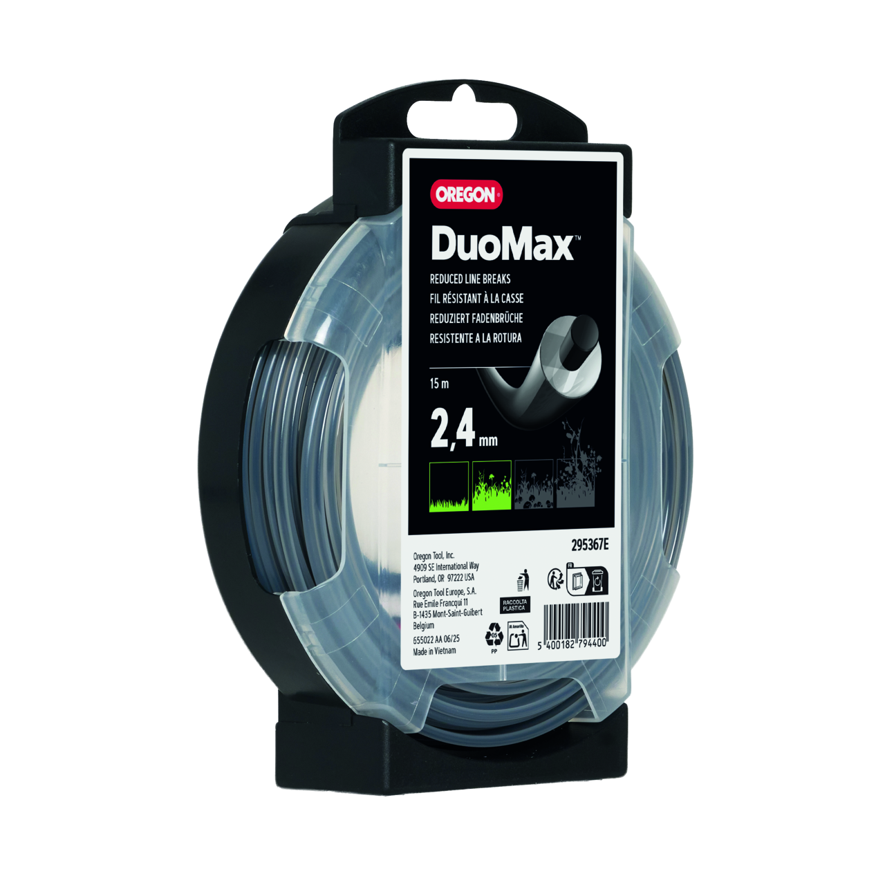 Faden Oregon DuoMax 2.4 mm x 15 m