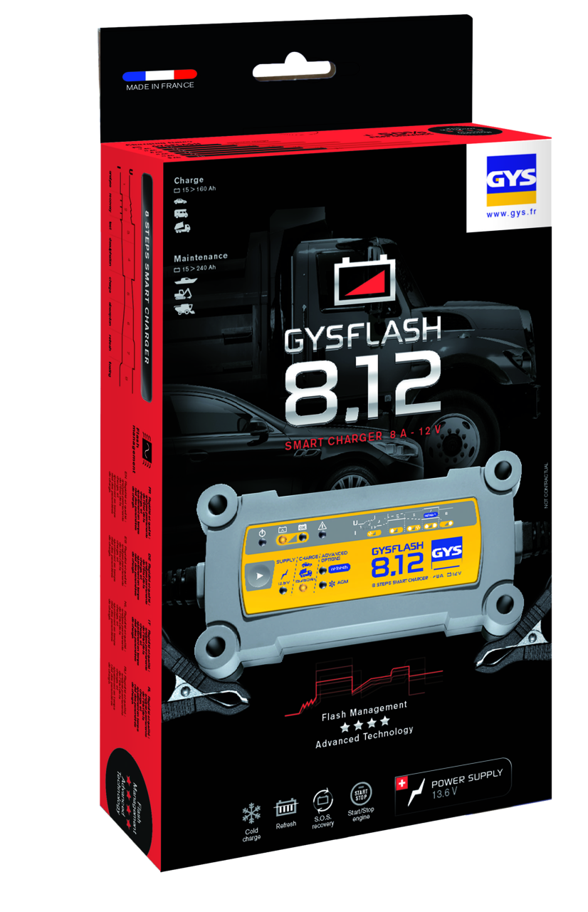 Batterie Ladegerät GYS Gysflash 8.12