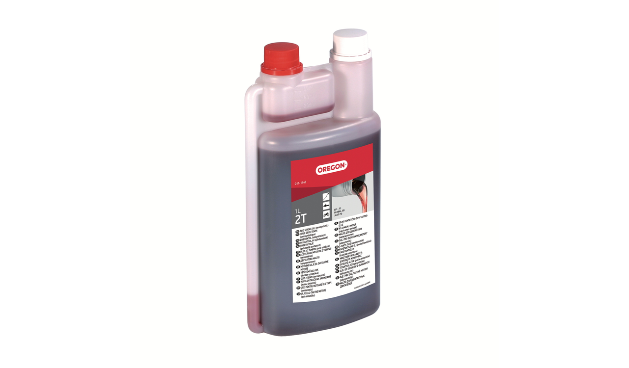 Öl 2-Takt Oregon, 1 L Dosierflasche
