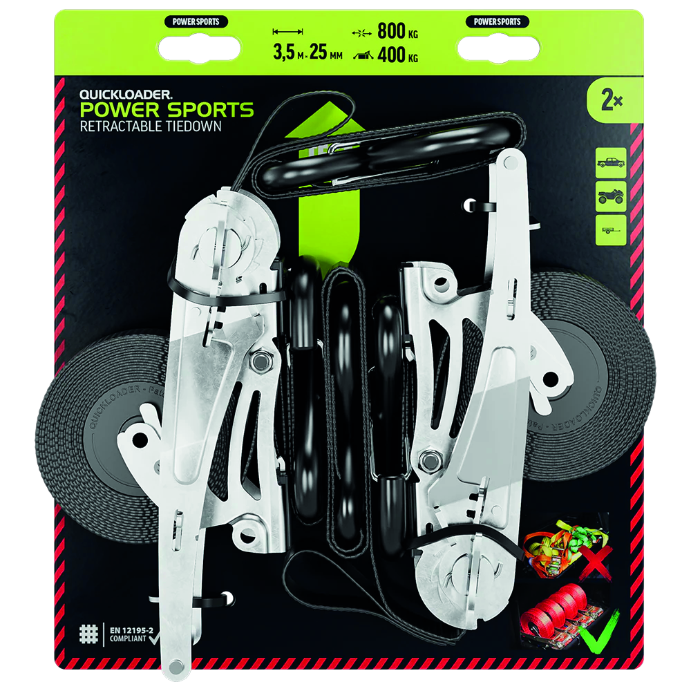 Zurrgurt automatisch QL Retractable QL800PS Power Sports
