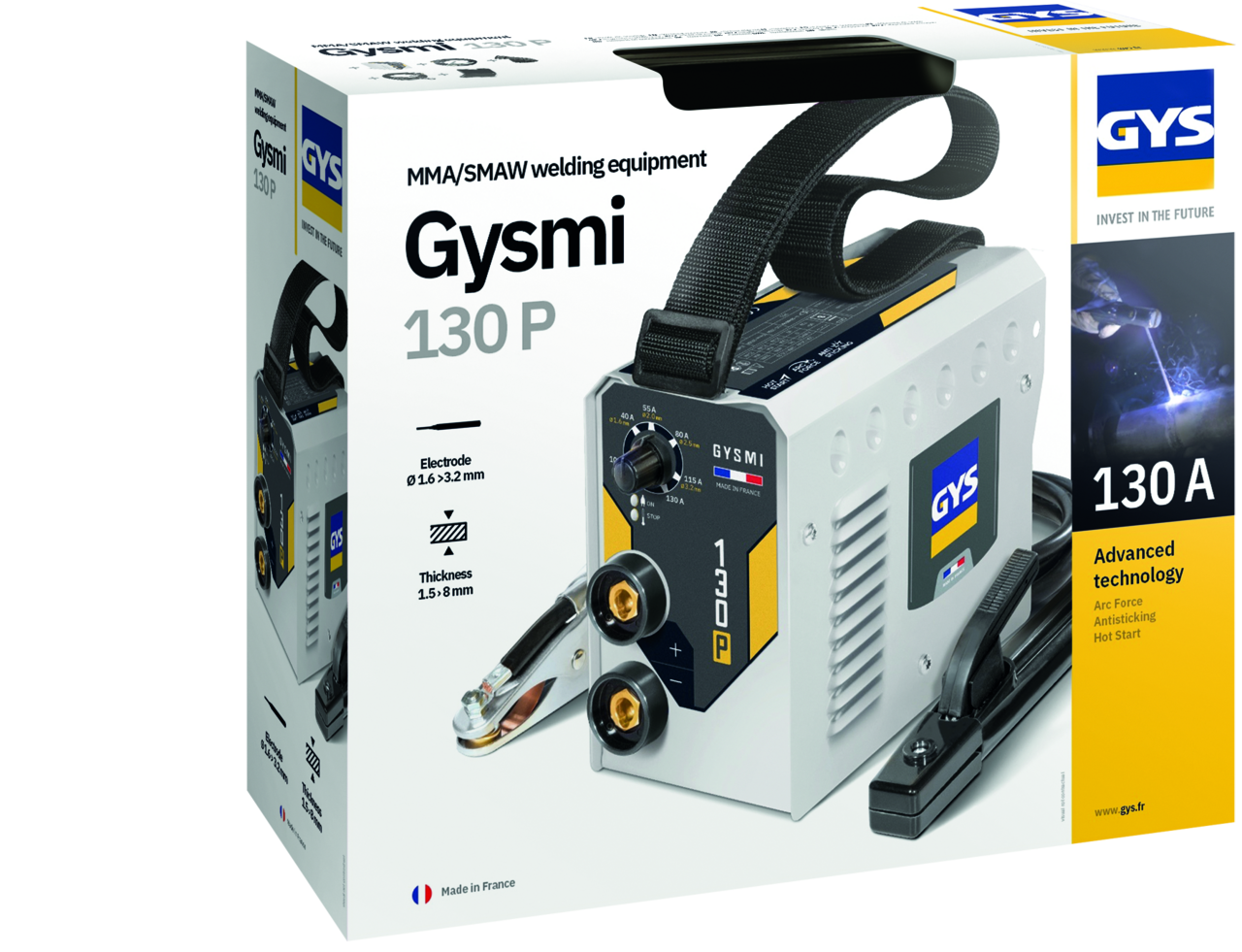 Inverter-Schweissgerät GYS Gysmi130P