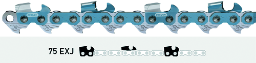 Kette Oregon 3/8", 1.6 mm, Rolle 100 Fuss, PowerCut VM SKIP, Vollmeissel