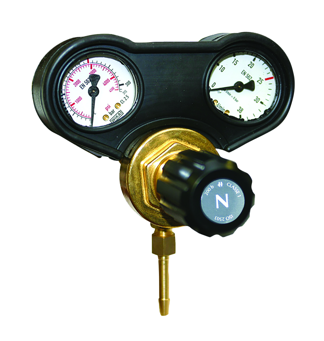 Druckminderer GYS, 30 lt / min., mit Druck- + Litermanometer